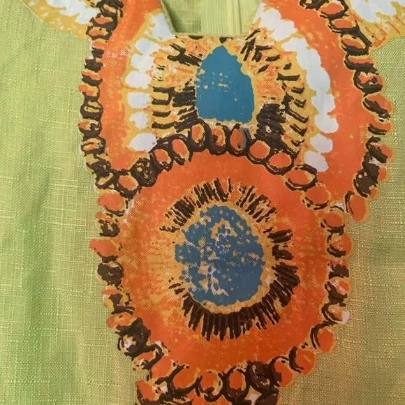 INC Yellow Linen Maxi Dress. Medium. NWT. - Picture 3 of 6